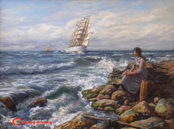 Tranh Thuyền Bườm